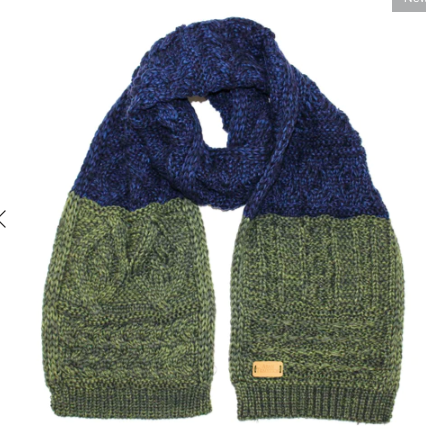 Scarf Cable Knit Block