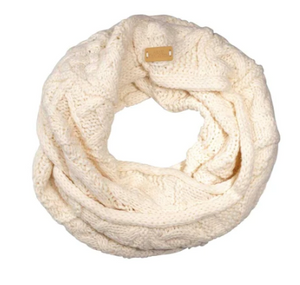 Snood Cream Cable Knit