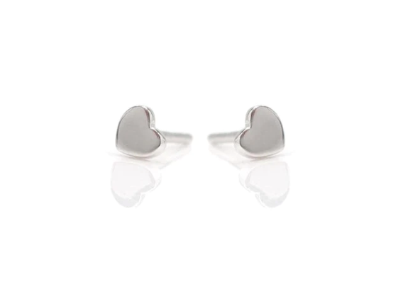 Little Hearts Earrings Silver