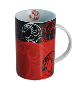 Mug Raven Red Connie Dickens