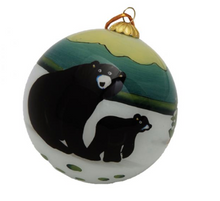Load image into Gallery viewer, Painted Glass Ornament
